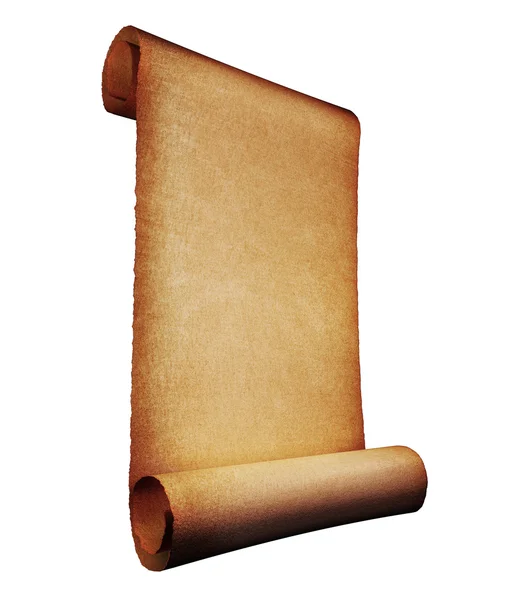 Ancient paper scroll — Stock Photo, Image