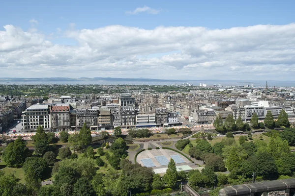 Horizonte de Edinburgh — Fotografia de Stock
