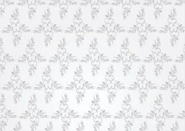 Luxury card flower pattern brighten — Stock Vector