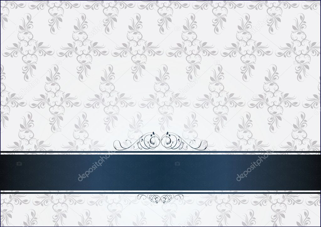 Luxury card and book cover on a bright background