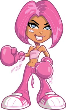 Breast Cancer Fighter clipart