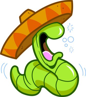 Tequila Worm clipart