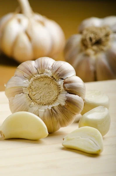 Garlic cluster — Stock Photo, Image