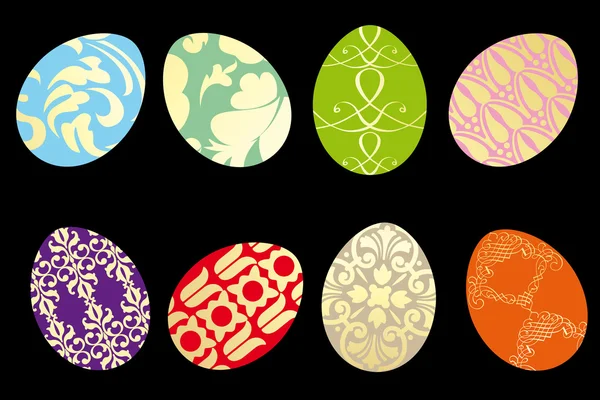 Συλλογή των αυγών του Πάσχα — Διανυσματικό Αρχείο