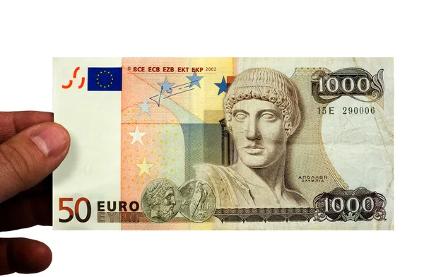 Eurodrachme — Stock Photo, Image
