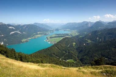 Wolfgangsee in Austria clipart