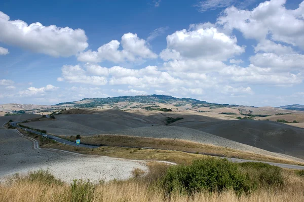 Paesaggio toscano in italia — Foto Stock