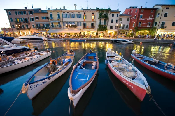 stock image Lazise Harbor