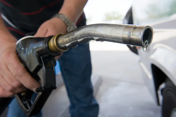 Diesel fuel nozzle — Stock Photo, Image