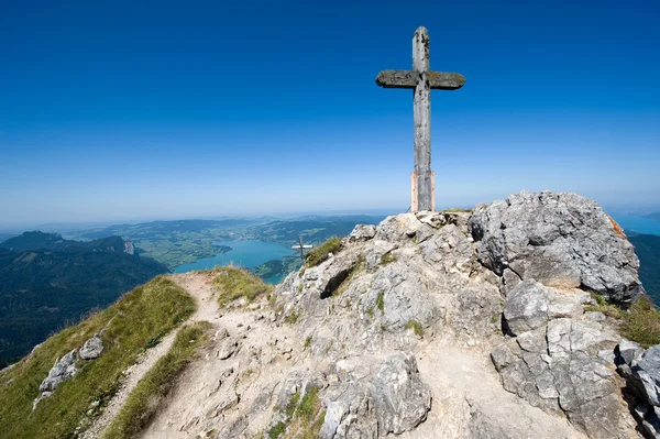 オーストリアのシャーフベルク山もあります。 — ストック写真