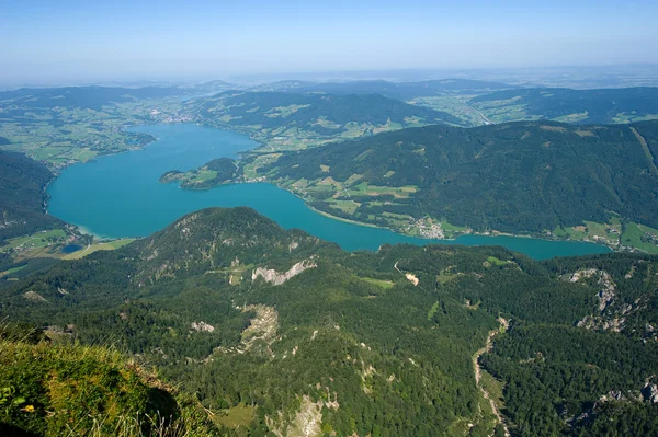 Der mondsee in Österreich — Stockfoto