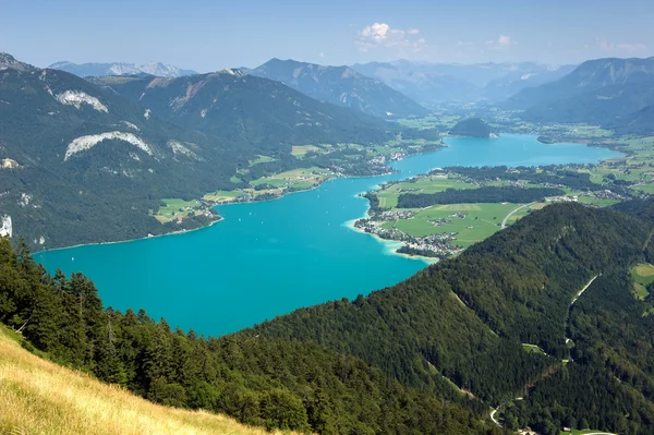 Wolfgangsee in Oostenrijk — Stockfoto