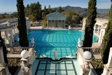 Hearst Castle clipart