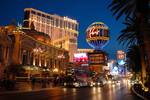 La striscia di Las Vegas — Foto Stock