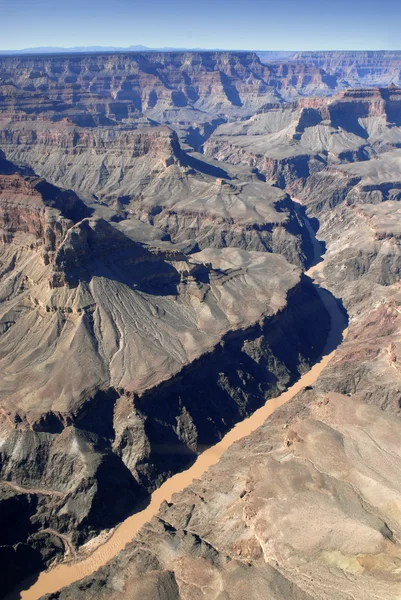 Der Colorado-Fluss in der Grand Canyon — Stockfoto