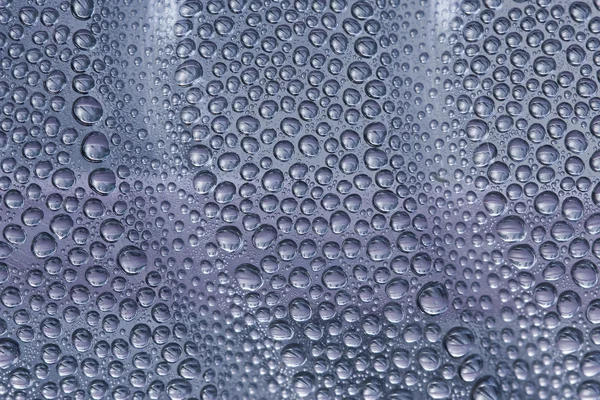 유리 표면에 물방울. — 스톡 사진
