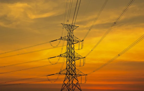 stock image Electricity post