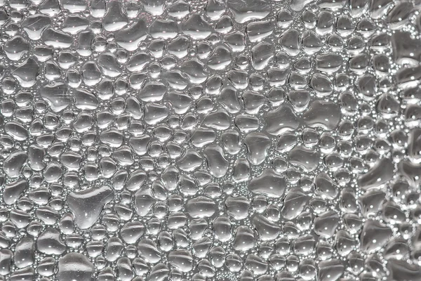 Krople wody na powierzchni szkła. — Zdjęcie stockowe