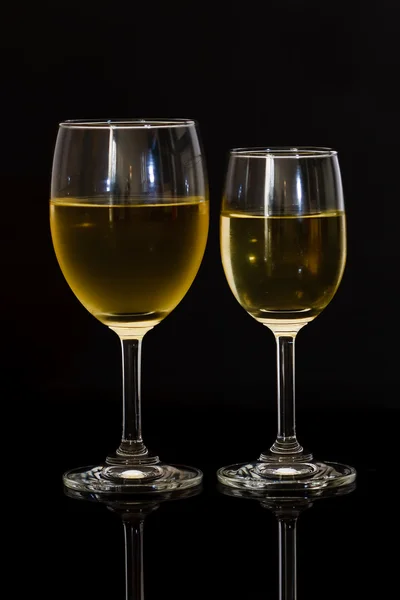 Zwei Gläser Champagner. — Stockfoto