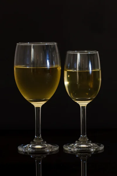 Dos copas de champán. — Foto de Stock