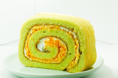 Pandan kek.