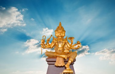 Brahman Shrine clipart