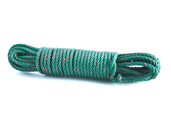 Rolling colorful cloth rope for background — Stock Photo, Image