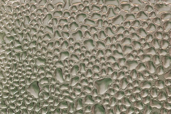 Gotas de água na superfície do vidro . — Fotografia de Stock