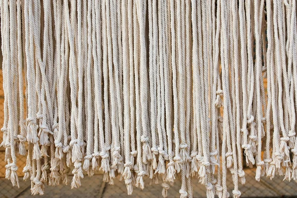 白いロープ. — ストック写真