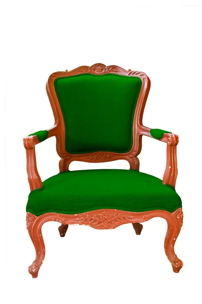 Starožitné židle na bílém pozadí. — Stock fotografie
