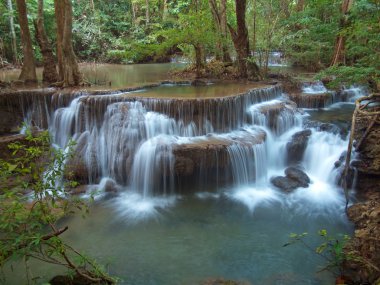 Huay Mae Kamin Waterfall clipart