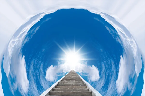 Escadaria para o paraíso — Fotografia de Stock