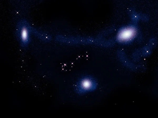 stock image The stars of Scorpius