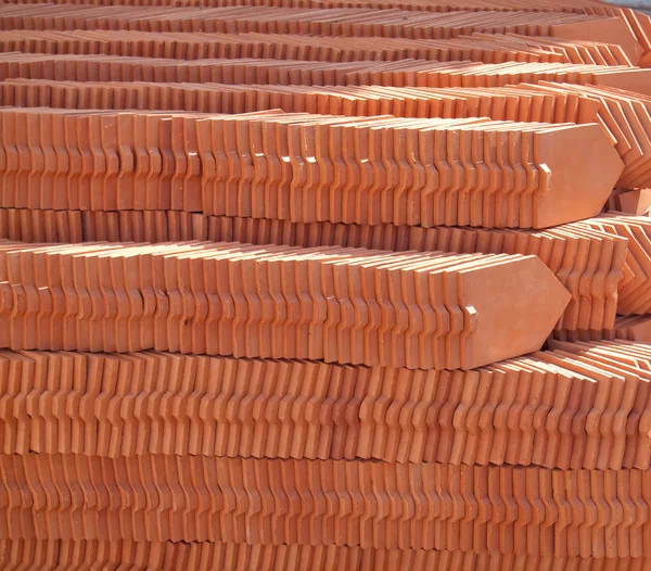 Stack of roof tile — Stock Photo, Image