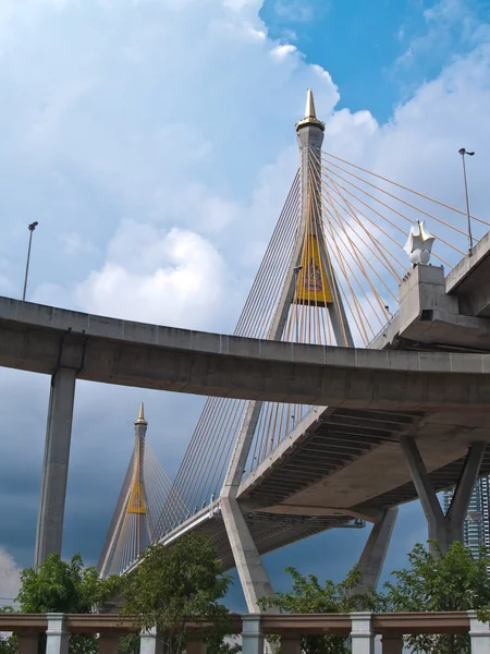 Part of Bhumibol Bridge — Stock Photo, Image