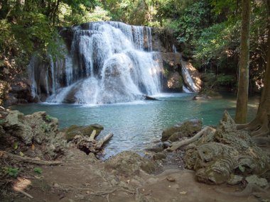 Huay Mae Kamin Waterfall clipart