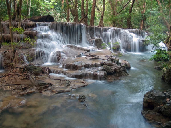 Huay Mae Kamin Waterfall — Fotografie, imagine de stoc