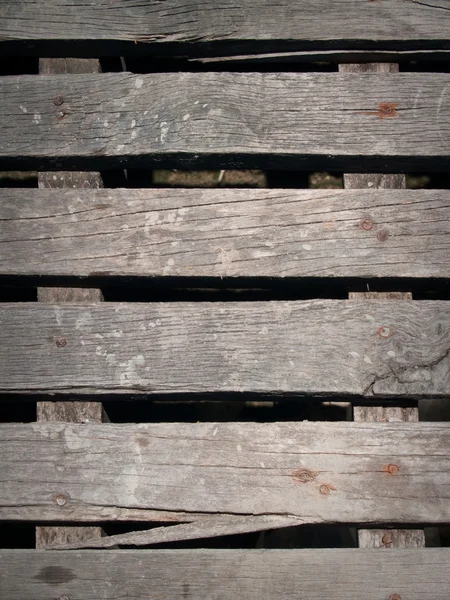 Oude houten brug — Stockfoto