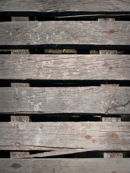 Puente de madera viejo —  Fotos de Stock