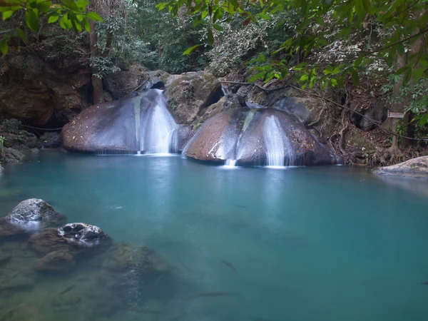 Erawan waterfall — Stock Photo, Image
