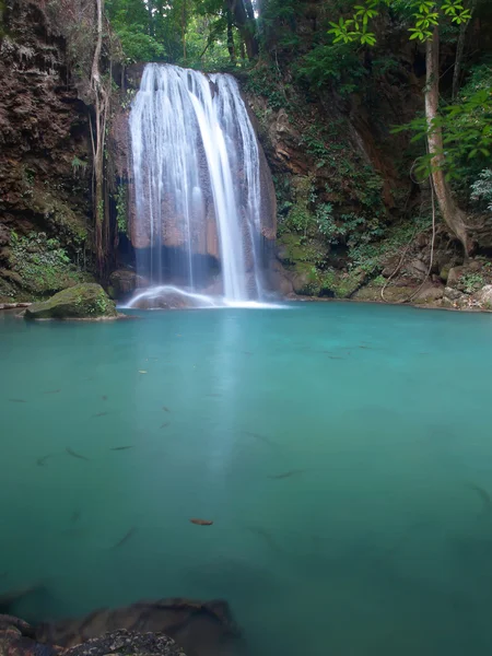 Vodopádu Erawan — Stock fotografie