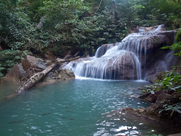 Erawan şelale — Stok fotoğraf