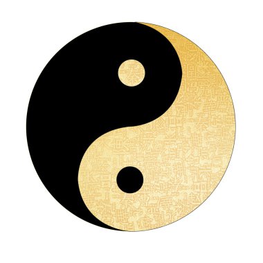 Ying-Yang symbol clipart