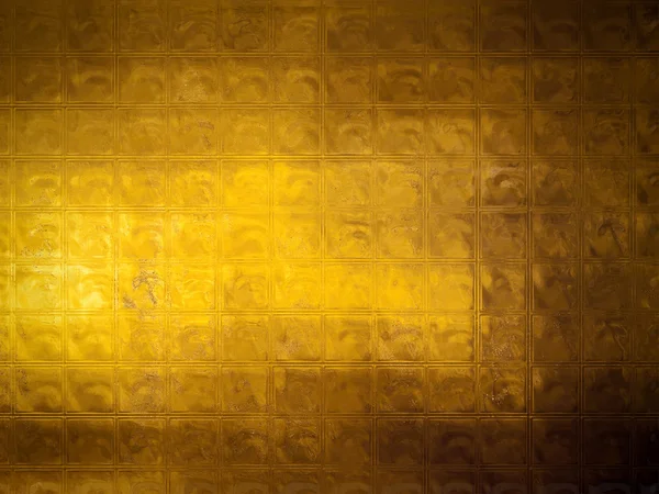 Zlaté mozaiky pozadí — Stock fotografie