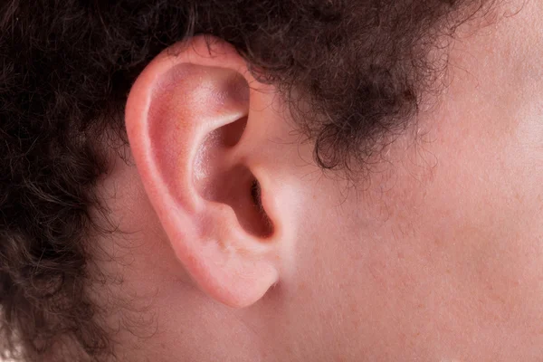 Ear of a boy — Stock Photo, Image