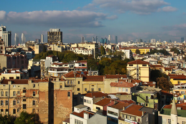 Urban view in Istanbul, Turkey