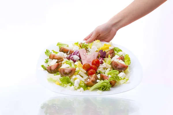 Uma salada — Fotografia de Stock