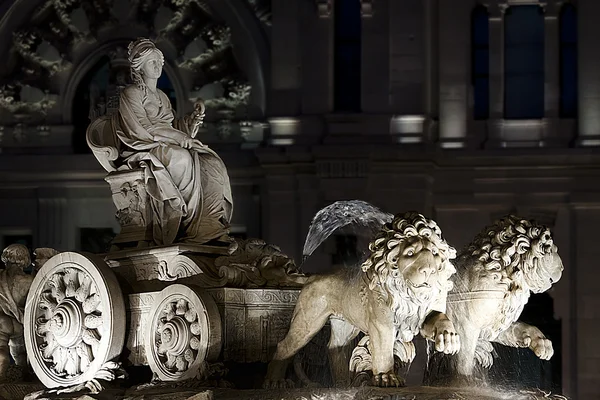 Cibeles Fountain — Stock Photo, Image