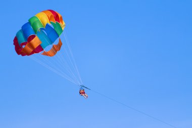 Parachuting clipart