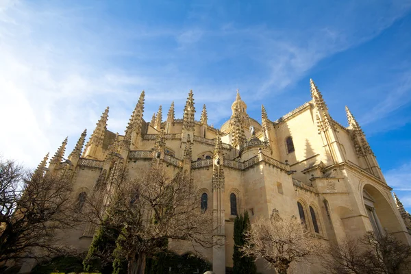 De kathedraal van segovia - Spanje — Stockfoto